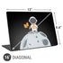 Bitcoin Astronaut Universal Laptop 16in (13 x 9.4in) Skin
